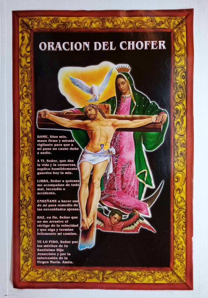 Oración del Chofer La Casa del Poster