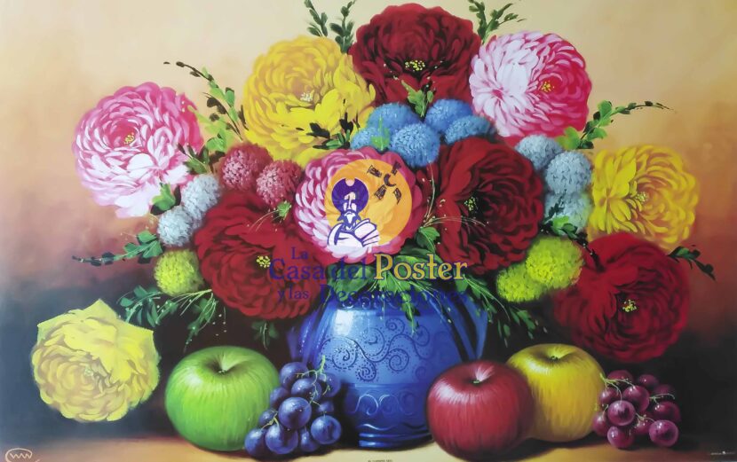 Rosas Y Fruta La Casa Del Poster